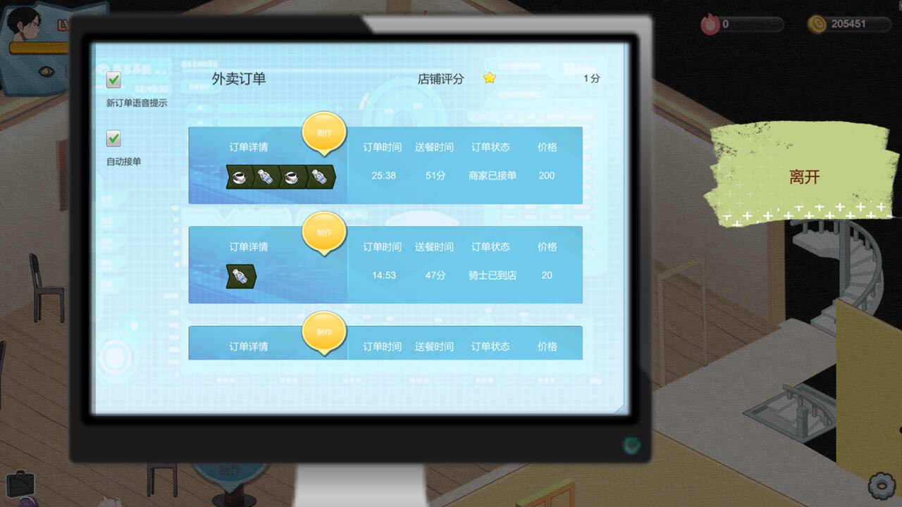 【PC/SLG/中文/1.1G】黑山恋爱咖啡厅 V2.2 STEAM官方中文版-星雨游戏