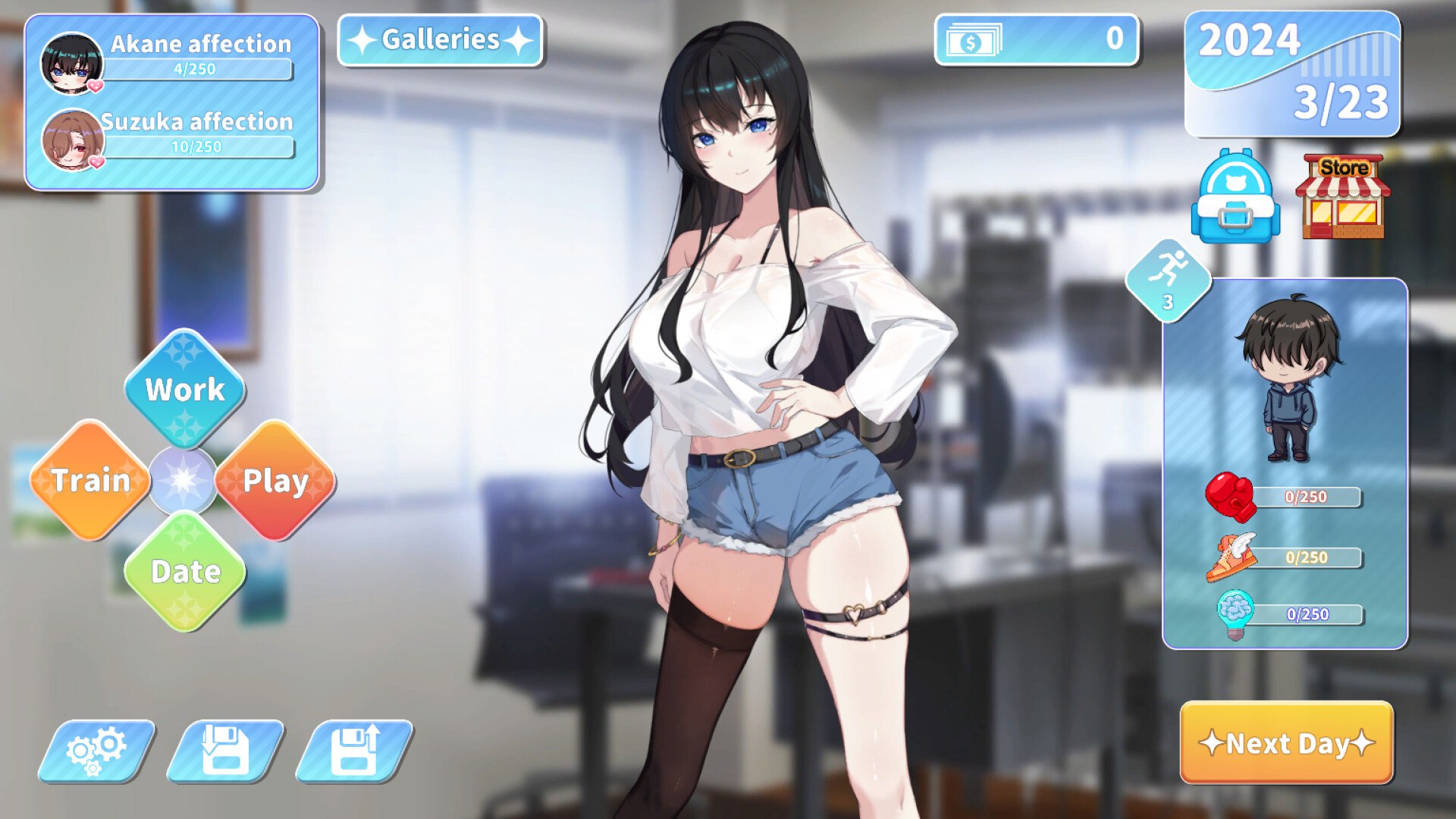 【PC/SLG/中文/6.3G】小姐!别耽误我上分! Miss！Don’t Affect my Rank V1.1.30 STEAM官方中文版-星雨游戏